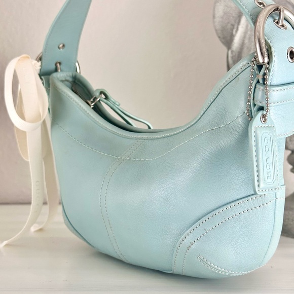 Vintage Coach Buckle Shoulder Bag - Picture 9 of 16